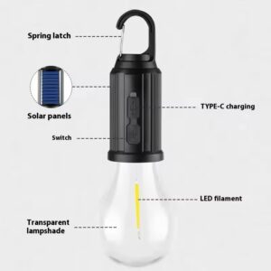 Solar Rechargeable Hanging LED Light